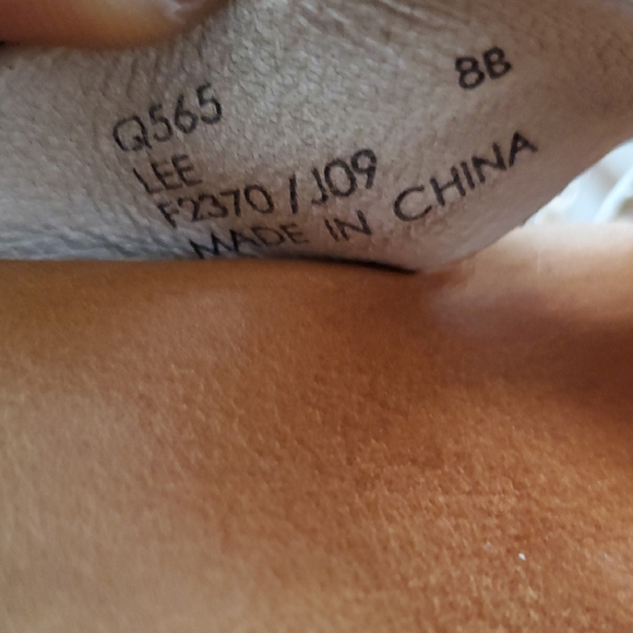 Vtg Coach Off White Cream   Mules with Wooden Bottom  Sz 8 - Picture 16 of 16